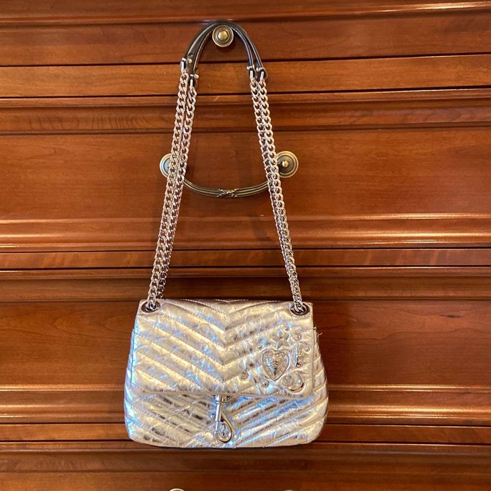 Fun Silver Rebecca Minkoff Handbag